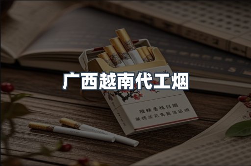 广西越南代工烟